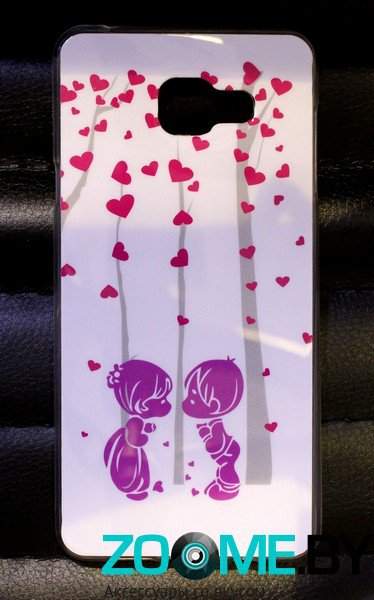 Чехол для Samsung Galaxy A7 (2016) силиконовый New Figure любовь