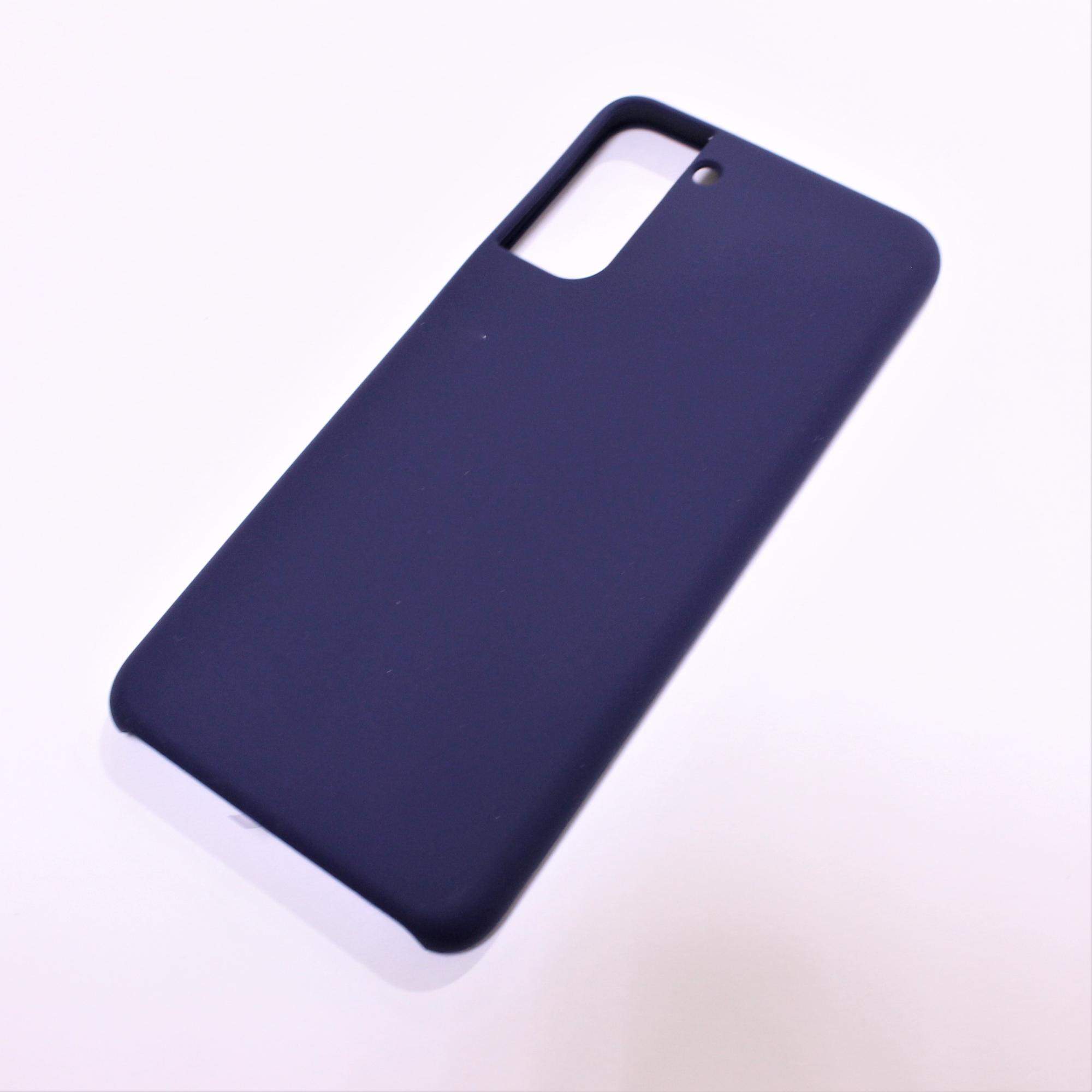 Чехол для Samsung Galaxy S21 Plus Silicone Case синий