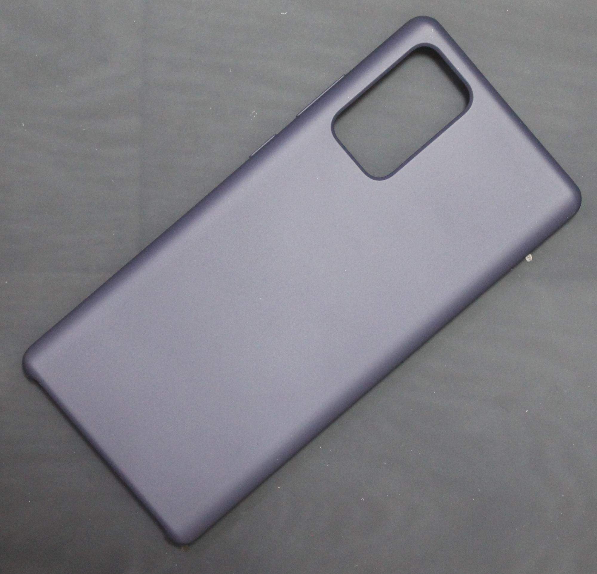 Чехол для Samsung Galaxy Note 20 Silicone Cover синий