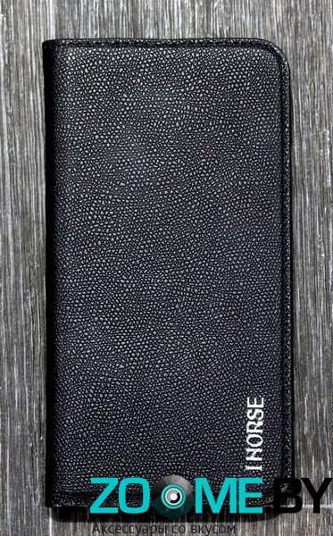 Чехол для Samsung Galaxy S6 (G920) IHORSE черный книга