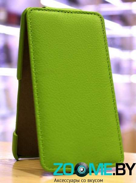 Чехол для Xiaomi Redmi Note 2 блокнот UpCase зеленый