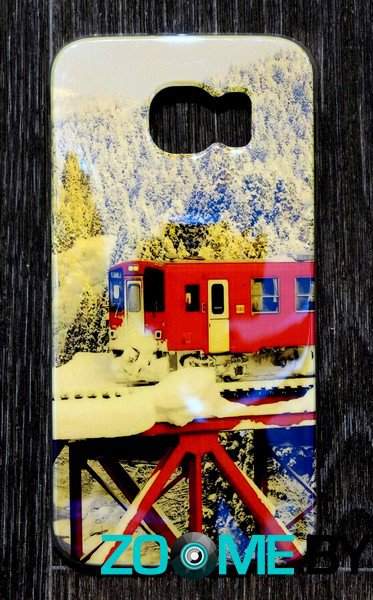 Чехол для Samsung Galaxy S6 (G920) Blue Soft Train