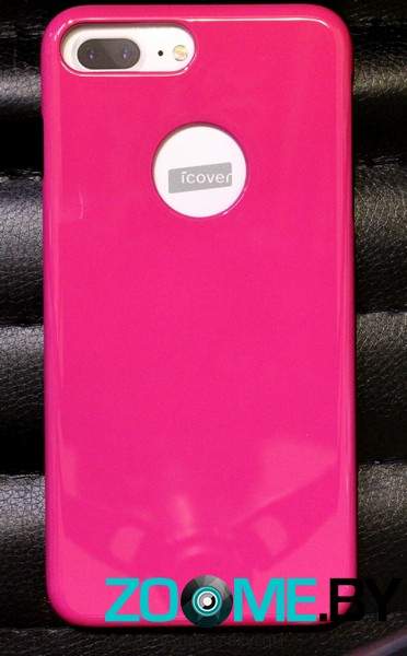Чехол для iPhone 7 Plus iCover Glossy Pink/Hole (IP7P-G-PK)
