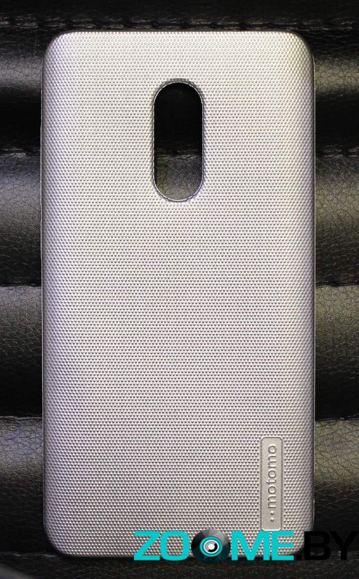 Чехол для Xiaomi Redmi Note 4X Motomo силиконовый серебристый