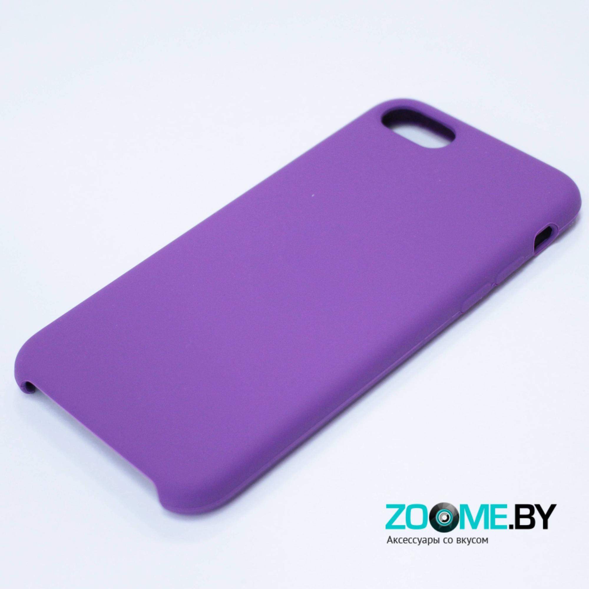 Чехол для Iphone 7/8 Slilicone Case фиолетовый