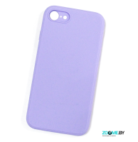 Чехол для iPhone SE Silicone case сиреневый