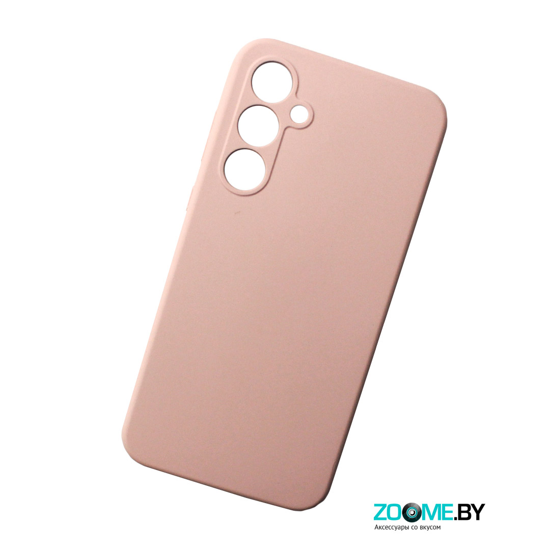 Чехол для Samsung Galaxy A35 Silicone case бежевый