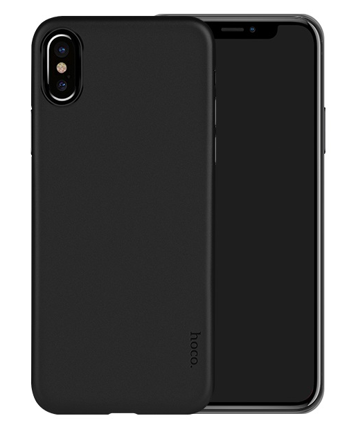 Чехол для iPhone XS Max Hoco Thin черный матовый