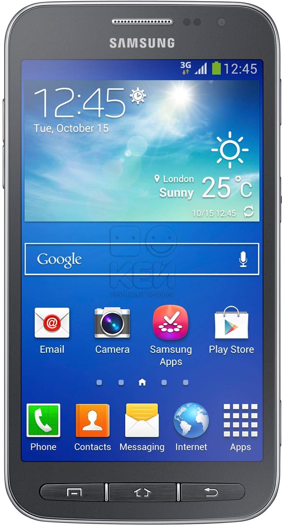 Защитная пленка на экран для Samsung i8580 Galaxy Core Advance Ainy глянцевая