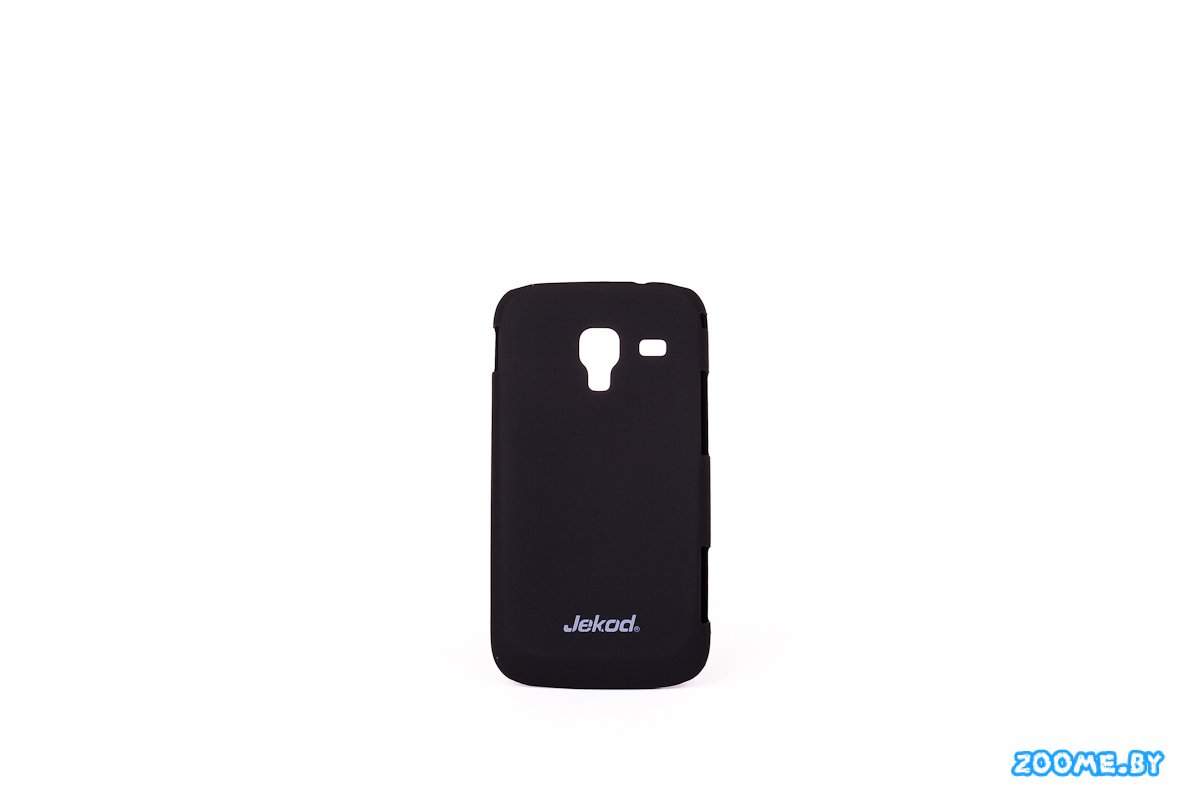 Накладка на заднюю крышку Lux для Samsung i8160 Galaxy Ace 2 чёрный пластик