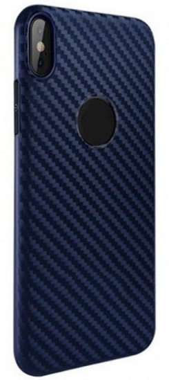 Чехол для iPhone XS Max Hoco Delicate Shadow синий