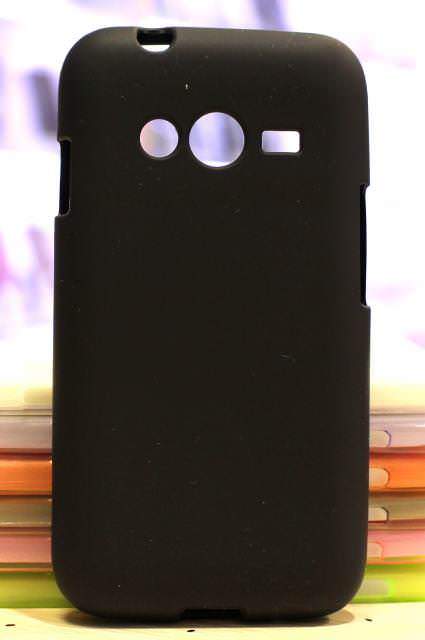 Чехол-накладка для Samsung Galaxy Ace 4 Lite (G313) силиконовый SMART матовый черный