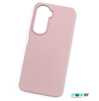 Чехол для Honor 90 Lite Silicone case бежевый