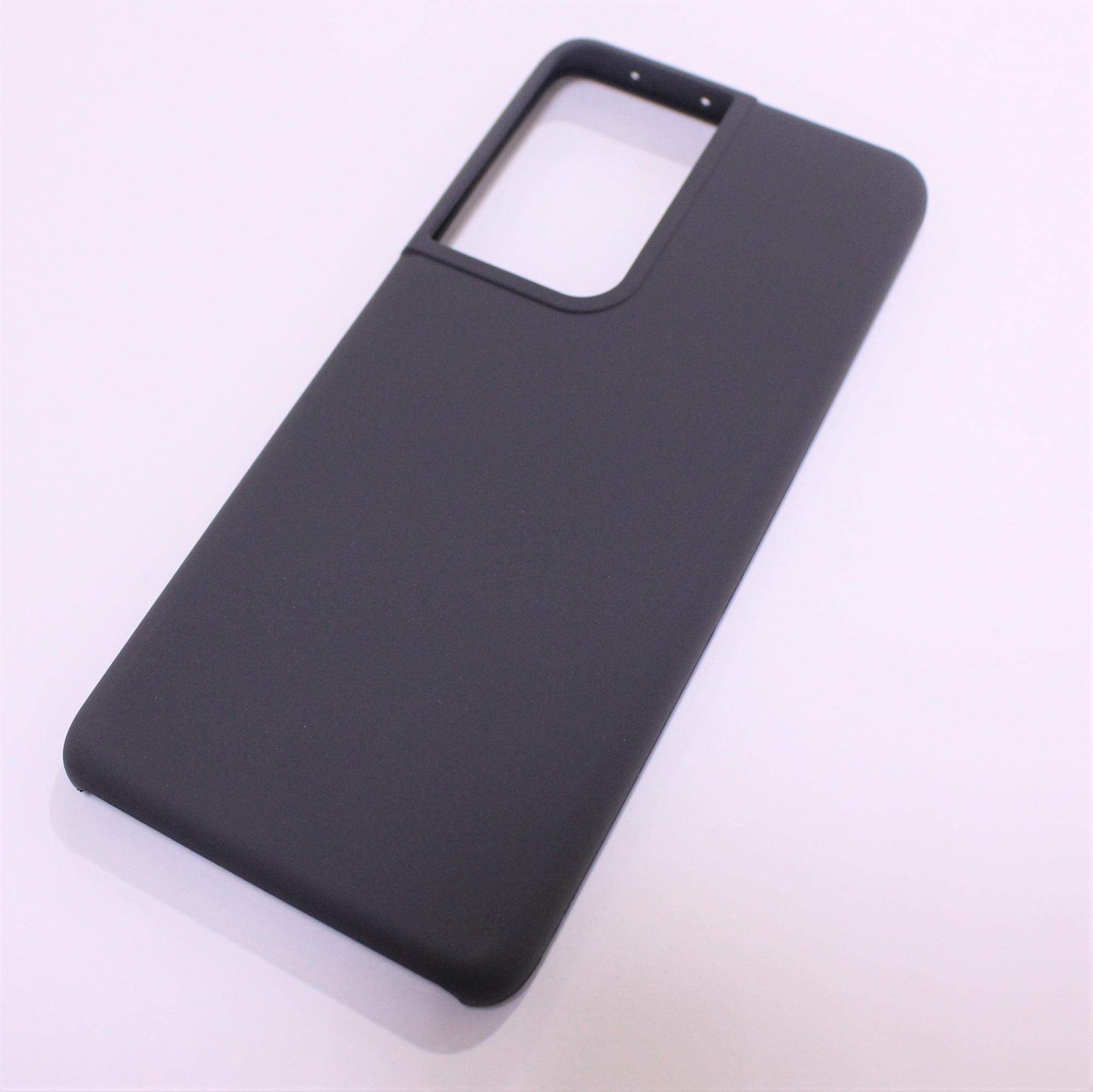 Чехол для Samsung Galaxy S21 Ultra Silicone Case графитовый