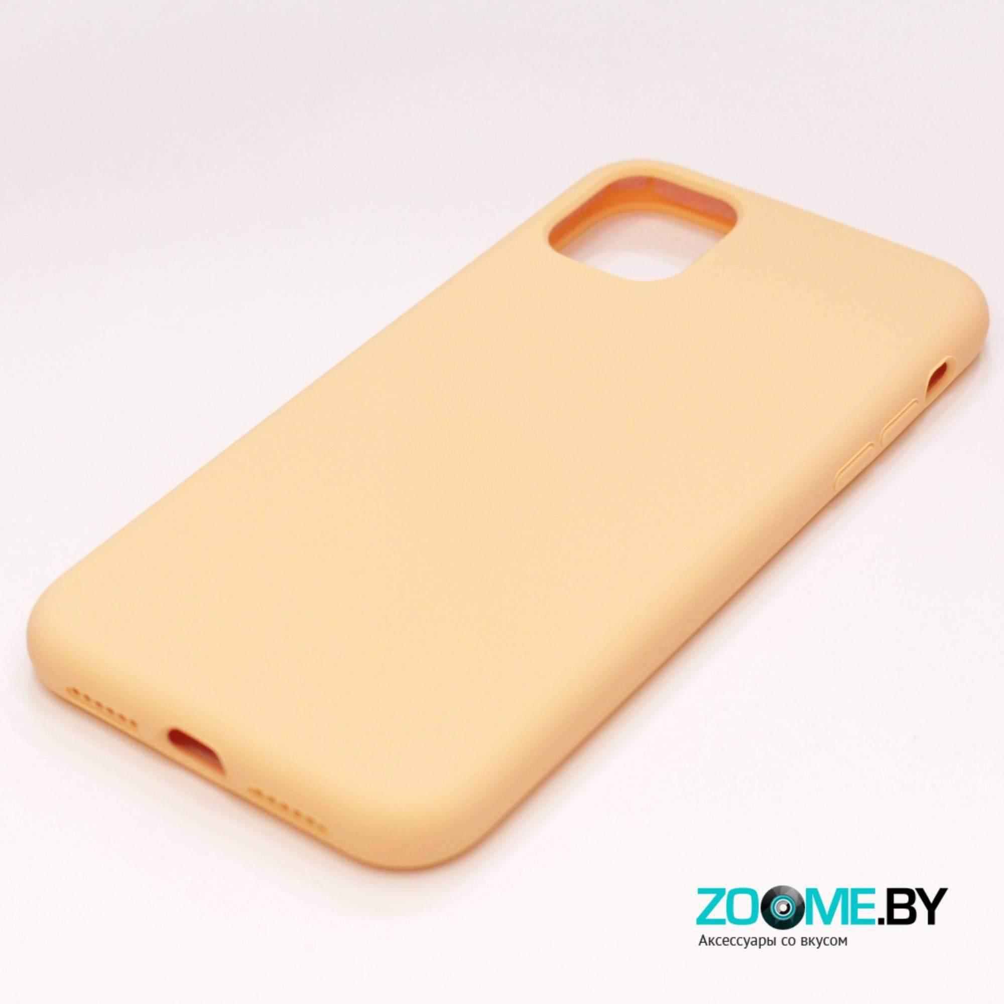 Чехол для Iphone 11 Slilicone Case грейпфрут