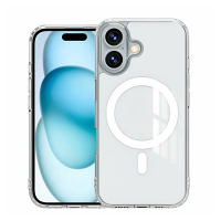 Чехол для iPhone 17 Magic Mask c MagSafe силиконовый прозрачный