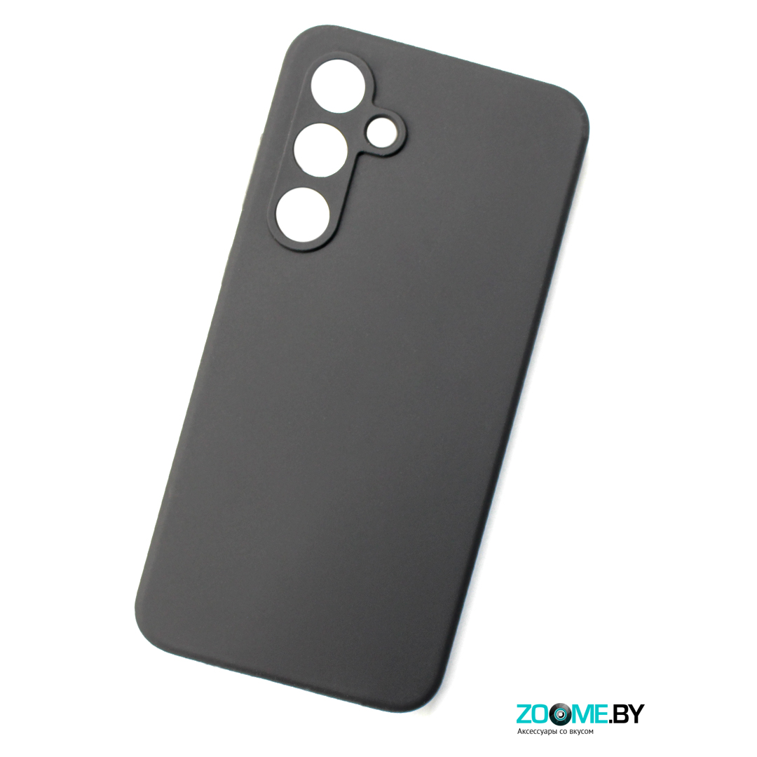 Чехол для Samsung Galaxy S24 FE Silicone case черный