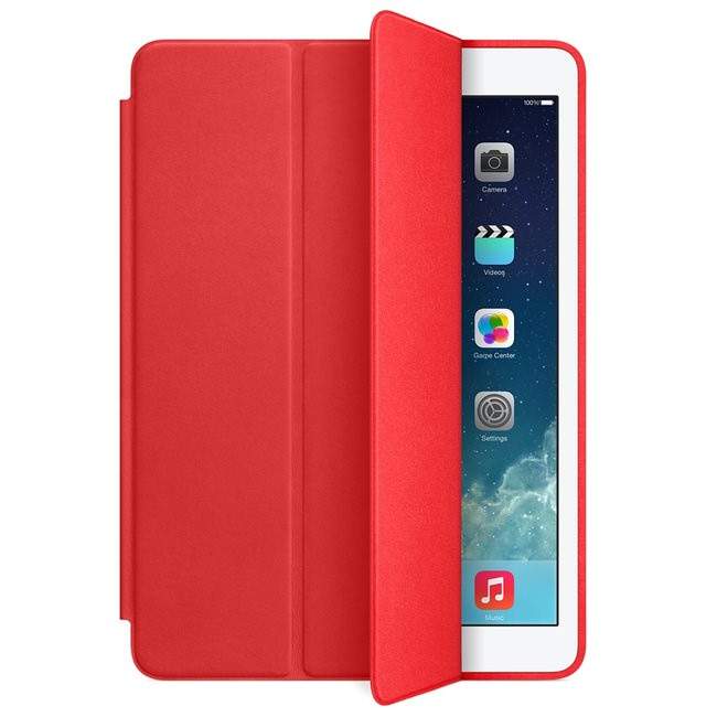 Чехол-книга для iPad Air 2 Smart Case красный