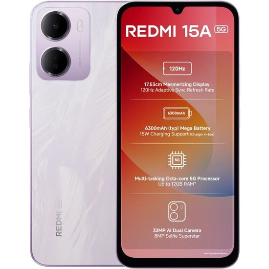 Гидрогелевая пленка ААА класса для Redmi 15A глянцевая (установка в подарок!)