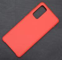 Чехол для Samsung Galaxy S20FE Silicone Cover красный
