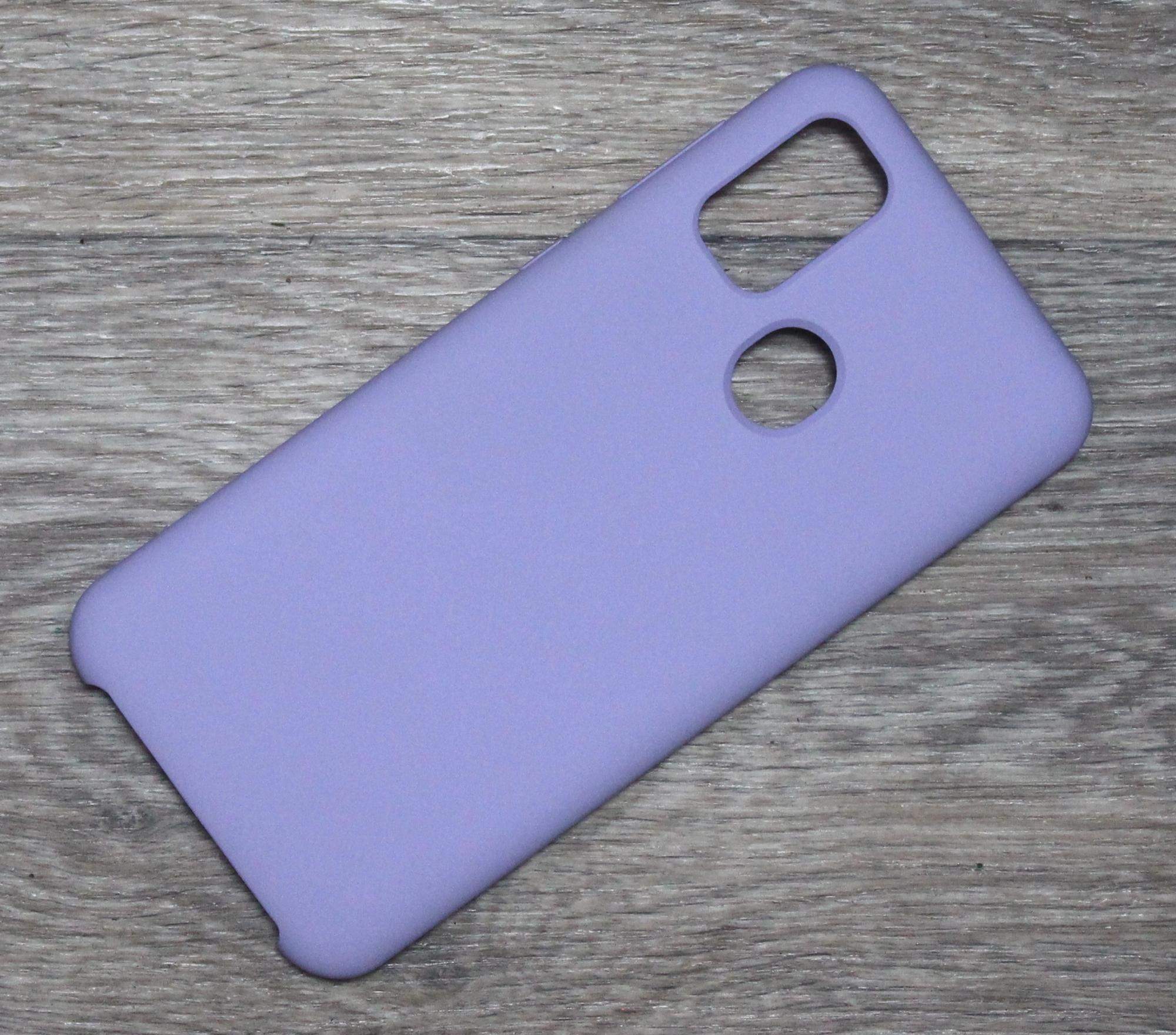Чехол для Samsung Galaxy M21/M30S Silicone Case фиолетовый