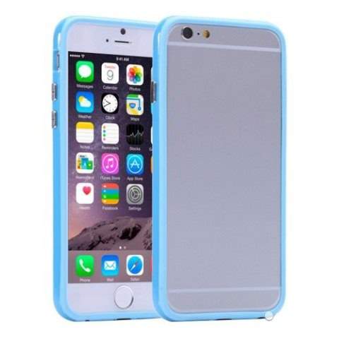 Чехол-бампер для iPhone 6 голубой