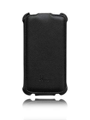 Чехол для Samsung i8190 Galaxy Slll Mini блокнот Lux Case черный (пленка в комплекте)