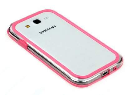 Чехол для Samsung i9500 Galaxy S IV бампер Griffin  розовый