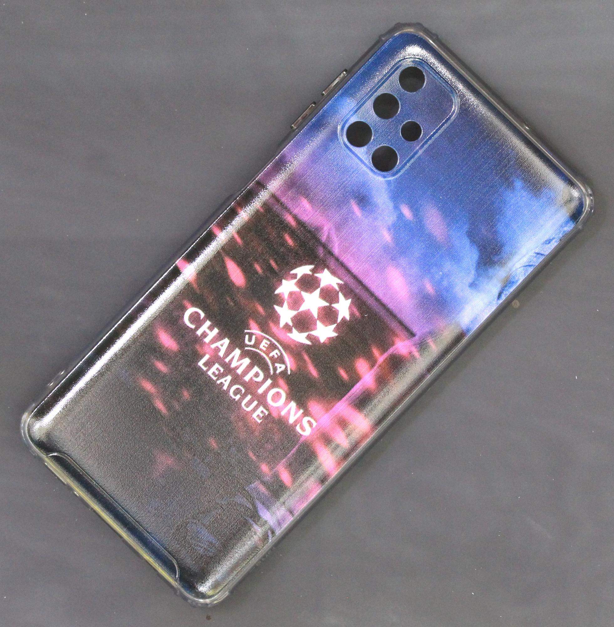 Чехол для Samsung Galaxy M51 силиконовый лига чемпионов