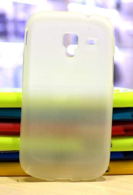 Чехол для Samsung i8160 Galaxy Ace 2 силиконовый SMART матовый белый