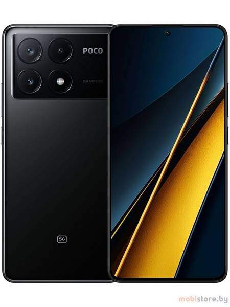 Гидрогелевая пленка на экран для Poco x6 Pro глянцевая (установка в подарок!)