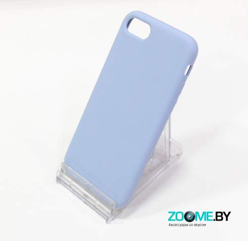 Чехол для Iphone 7/8/SE 2 Silicone Case голубой