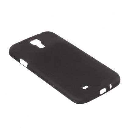 Чехол для Samsung i9500 Galaxy S IV полупрозрачный пластик X-Levis серый