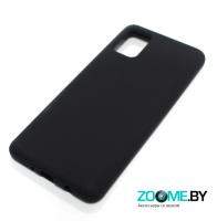 Чехол для Samsung Galaxy A51 Silicone Case черный
