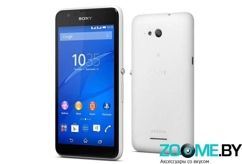 Стеклянная защитная пленка на экран для Sony Xperia E4g Glass 0.33мм