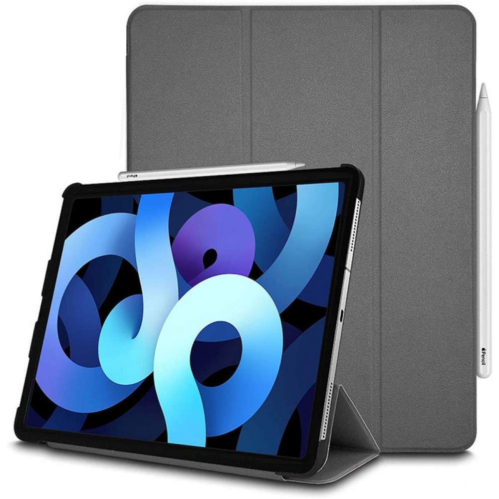 Чехол для iPad 10.2 книга серый