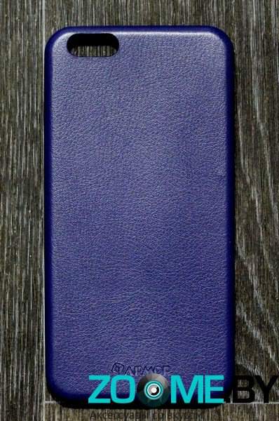 Чехол для iPhone 6 Plus кожа Armor Case синий