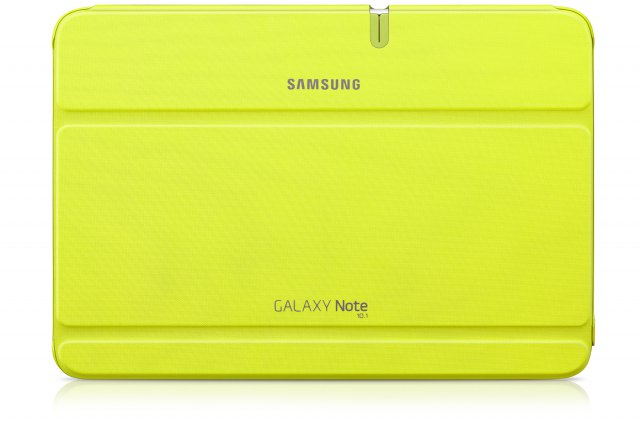 Чехол для Samsung Galaxy Note 10.1 2014 (SM-P605) книга Book Cover желтый