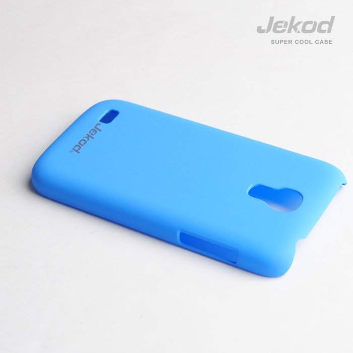 Чехол для Samsung i9190 Galaxy S IV mini пластик Jekod голубой (пленка в комплекте)