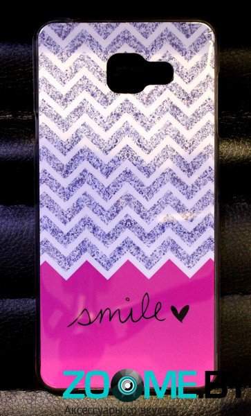 Чехол для Samsung Galaxy A7 (2016) силиконовый New Figure smile