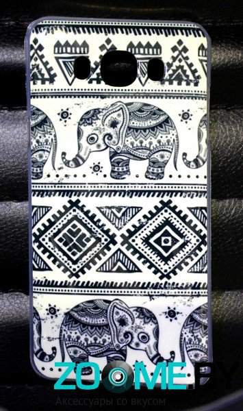 Чехол для Samsung Galaxy J7 (2016) силиконовый New Figure тип 8