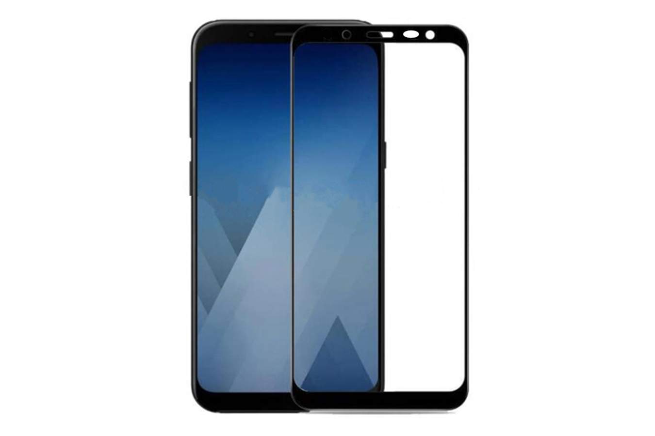 Защитное стекло на экран для Samsung Galaxy J4 (2018) (j400F) Glass PRO + 0.33mm черное